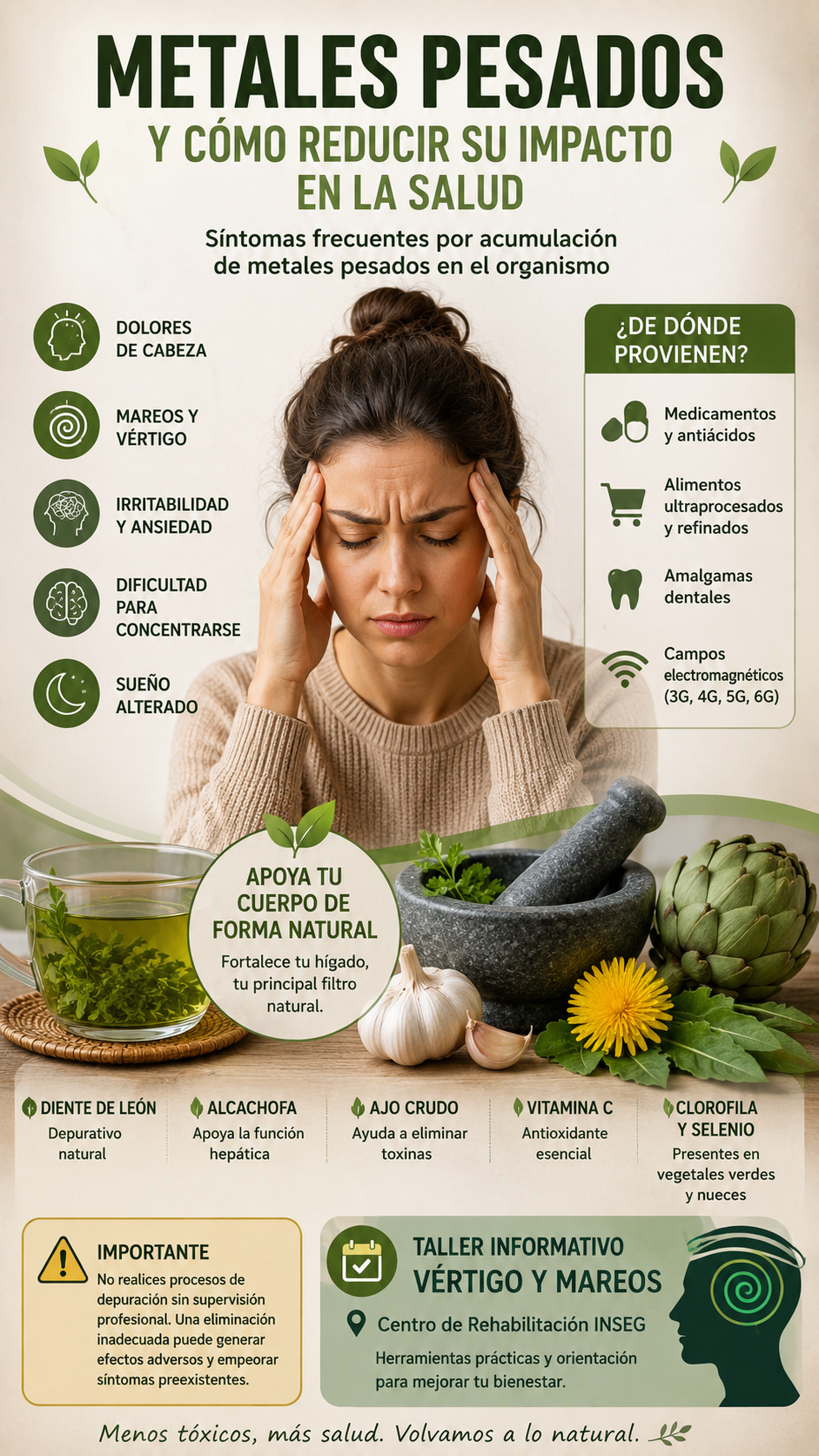 MICRO SANAMENTE NATURAL: METALES PESADOS Y CÓMO REDUCIR SU IMPACTO EN LA SALUD