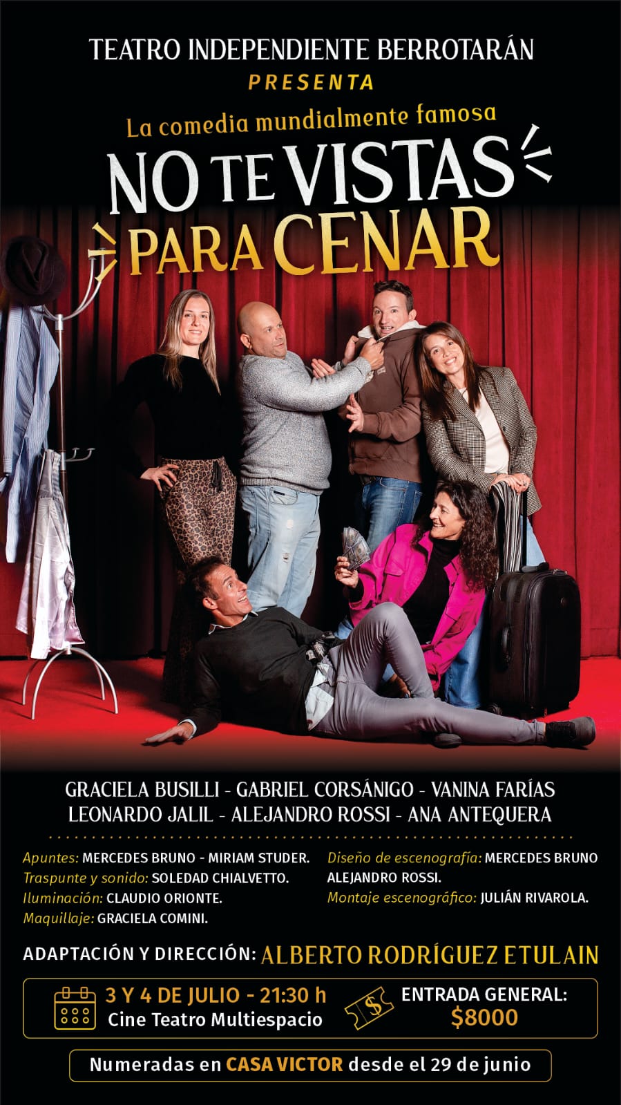 NUEVAS FUNCIONES DE “NO TE VISTAS PARA CENAR”