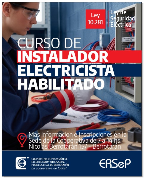 CURSO DE INSTALADOR ELECTRICISTA HABILITADO