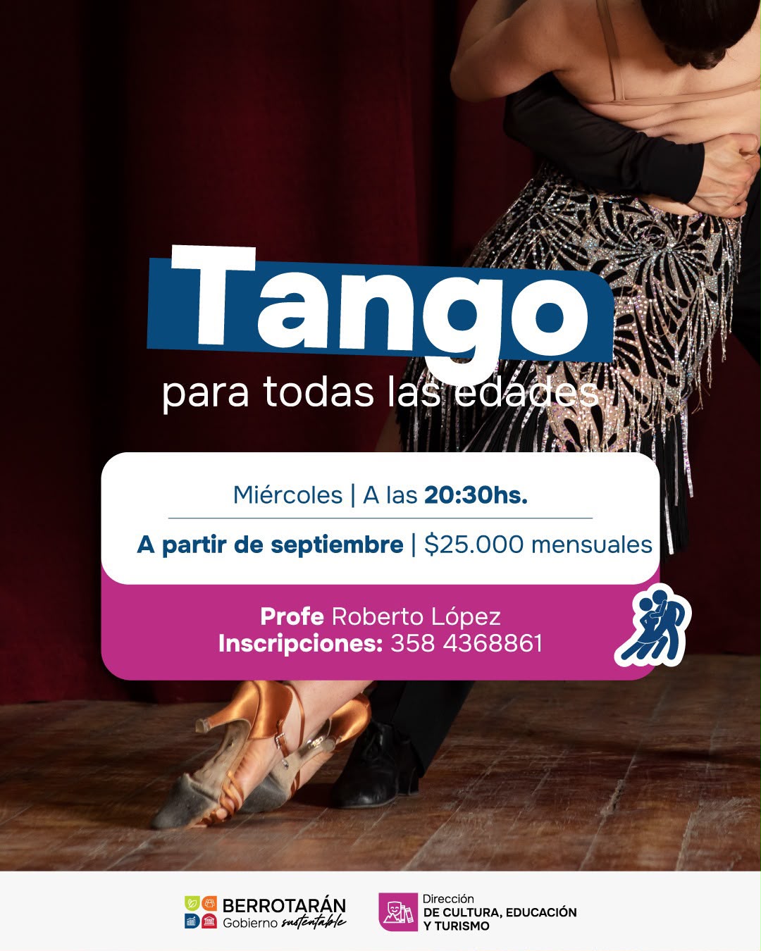 COMIENZAN LAS CLASES DE TANGO
